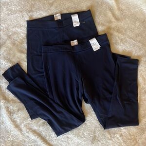 2-Pack Gilly Hicks Blue Cotton Leggings Size M